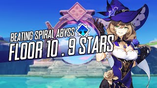 BEATING SPIRAL ABYSS - FLOOR 10 - 9 STARS - Genshin Impact