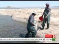Iran Rafsanjan county, Artemia farming pool استخر پرورش آرتميا شهرستان رفسنجان ايران