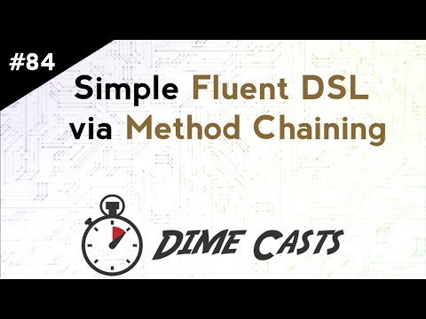 Simple Fluent DSL via Method Chaining