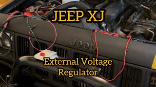 How to install an External Voltage Regulator in a Jeep XJ