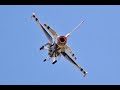 1/5 SCALE JET LEGEND GENERAL DYNAMICS F-16 FIGHTING FALCON  USAF THUNDERBIRDS - KT210 TURBINE - 2021