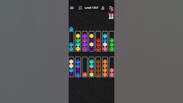 Level 1567 - Color Ball Sort Solution
