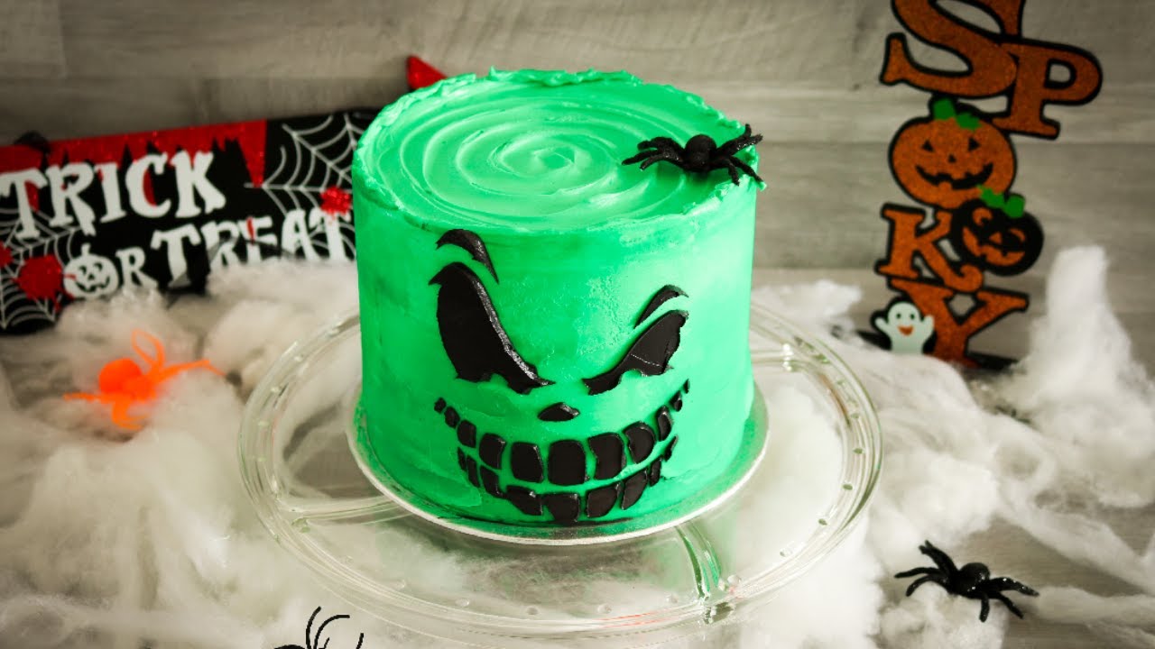 Halloween Cake / Halloween-Torte / Zombie Cake