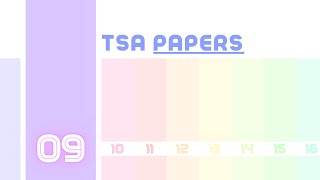 TSA 2009 Paper | Explained Answers | Thinking Skills Assessment (NOW TARA) | Oxford, Cambridge, UCL