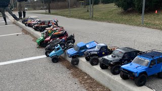 RC Willys Crawling With Friends ep.59 Another Day At The Ravines.