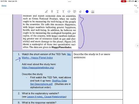 StatKey worksheet instructions