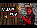POV Roleplay: The villain interviews you for a job
