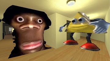 Dancing Triangle And Hi My Name Is Aughh Nextbot Gmod