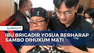 Jelang Sidang Vonis Sambo Cs, Ibunda Brigadir Yosua Berharap Ferdy Sambo Dihukum Mati