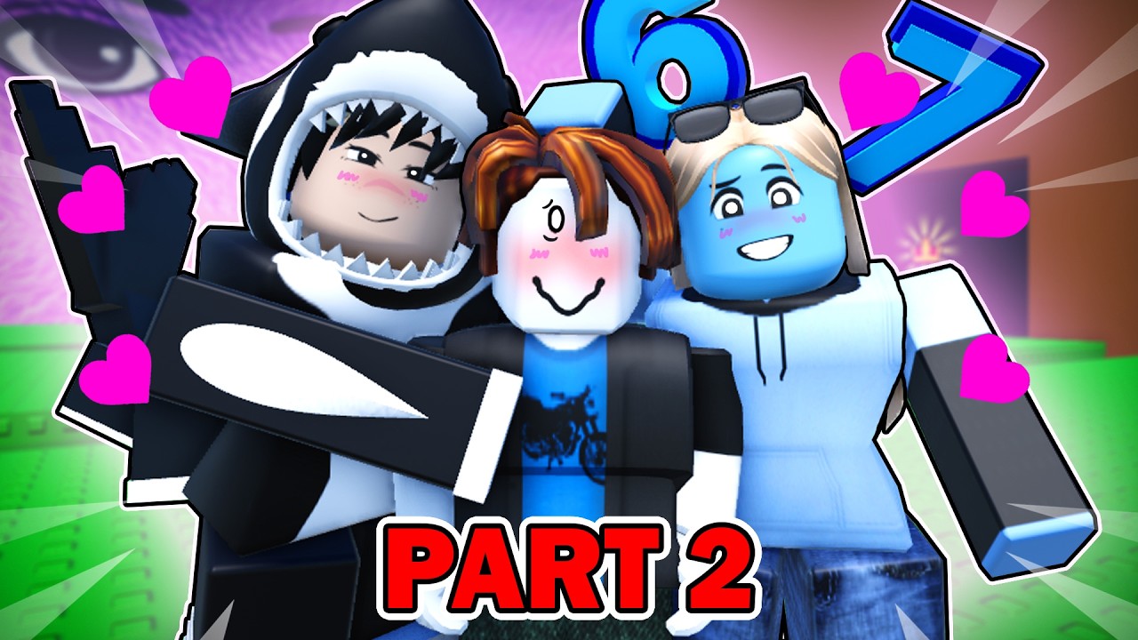 ESCAPE TSUNAMI, BUT THERE ARE ONLY GIRLS!? (Part 2) Roblox Animation