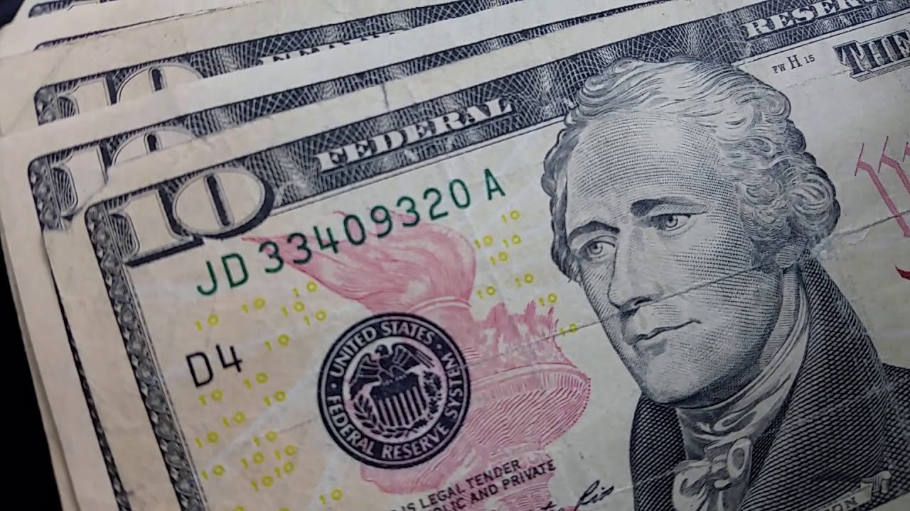 $500 IN 10'S - YouTube