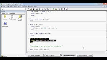 Sampling Techniques Part 2
