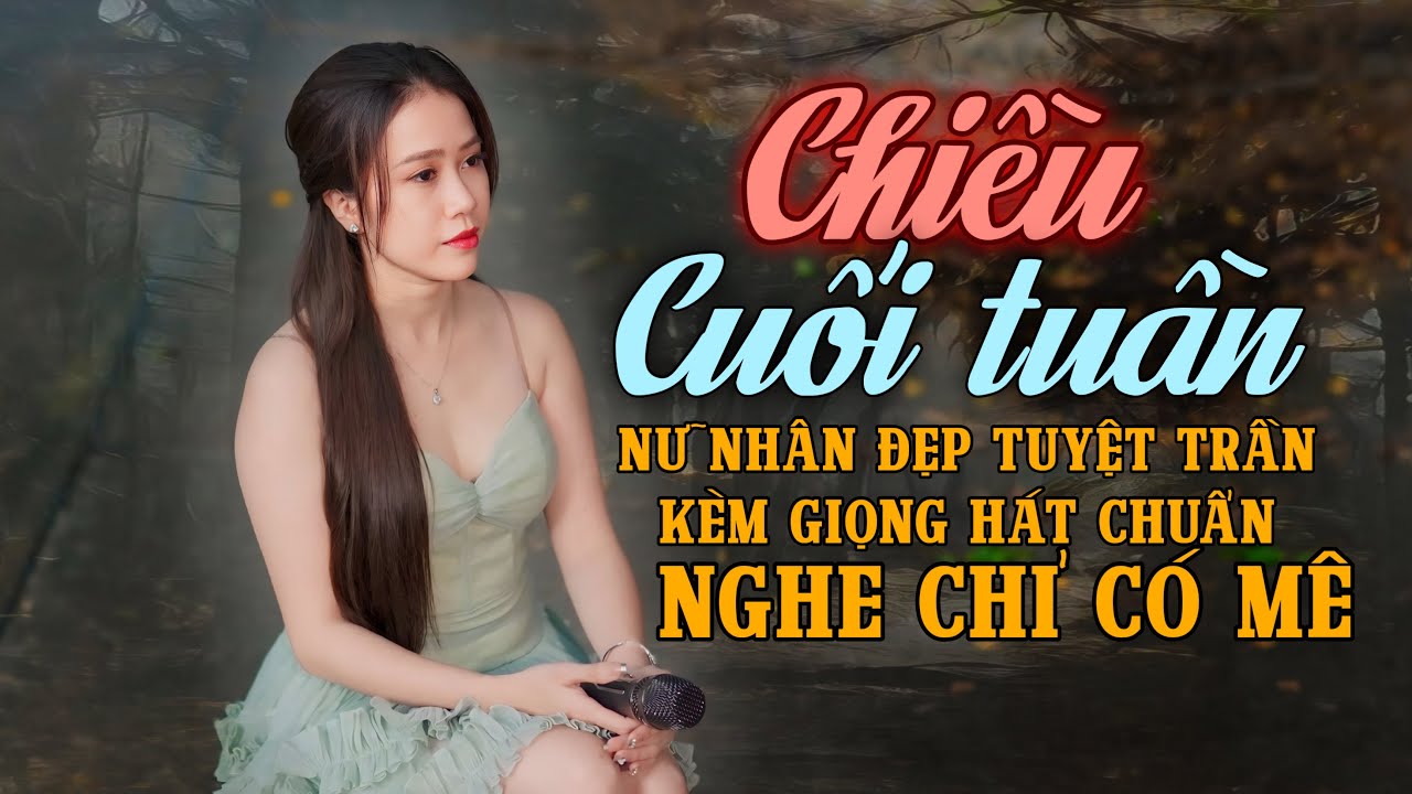 LK CHIỀU CUỐI TUẦN | Huỳnh Gấm Xinh Đẹp Kèm Theo Giọng Ca Tuyệt Trần Nghe Xong Chỉ Có Mê