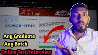 No.1 Call Center Hiring Fresher 2023 || Online Test/Interview Instantly || Concentrix Hiring