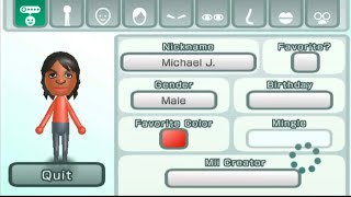 How to make a Thriller Michael Jackson mii - YouTube