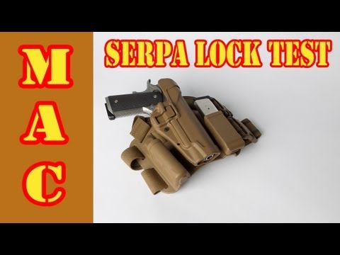 SERPA Lock Test