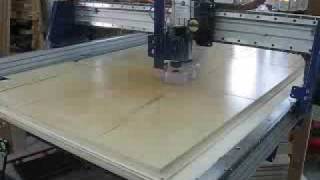 Shopbot PRS Alpha and Shopbot Link cutting cabinet parts