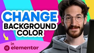 How to CHANGE BACKGROUND COLOR in Elementor (Step by Step)