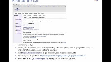 Eclipse Lyo plans for 2012 (One Month of Eclipse Lyo 4/4)