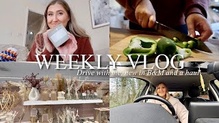 Weekly Vlog; Drive with me, new in B&amp;M &amp; a haul🫶🏻| Sophie Faye