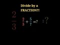 Dividing Fractions — Keep, Change, Flip (Grade 7) #Shorts