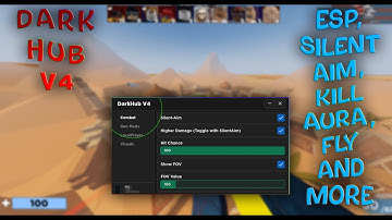 [NEW] Darkhub - Arsenal Script - ESP, SILENT AIM, AIMBOT.