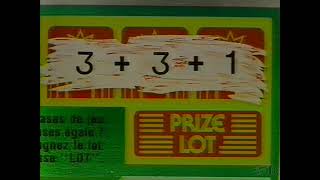 Atlantic Lotto 7 11 21 Game Commercial 1986