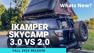 Ikamper Skycamp 3 0 Vs Ikamper Skycamp 2 0 Sema Debut Fall 22 New Upgrades And Features Rig Talk Youtube