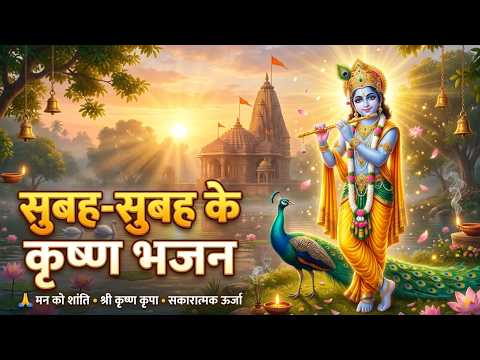 Morning Krishna Bhajans Peaceful Shri Krishna Devotional Songs Positive Energy Morning Bhajan 2026