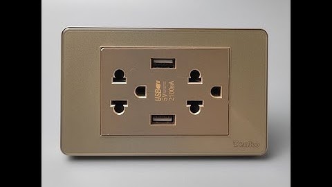 Ổ Cắm USB Âm Tường Cao Cấp TENKO I Tenko.com.vn