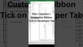 How to Create Checkboxes in Excel (Easy Method) | #shorts