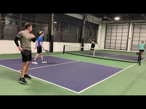 4.0+ Pickleball Ladder League at Lucky Shots - Sam German/Ryan Rypka vs David Reeb/Jack Schugel