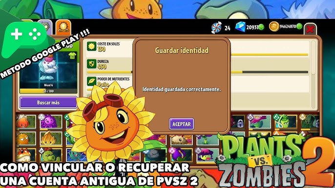 Solucionado: Re: Conta Google não vincula no PvZ2 android - Answer HQ