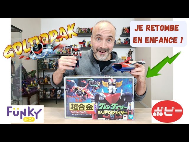 Soucoupe et Goldorak Popy : La brocante Geek par Jeff