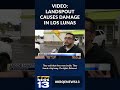 VIDEO: Landspout causes damage in Los Lunas