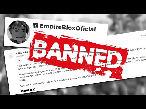 FUI BANIDO DO ROBLOX DEPOIS DE LEVAR EXPOSED?! dono do roblox falou 