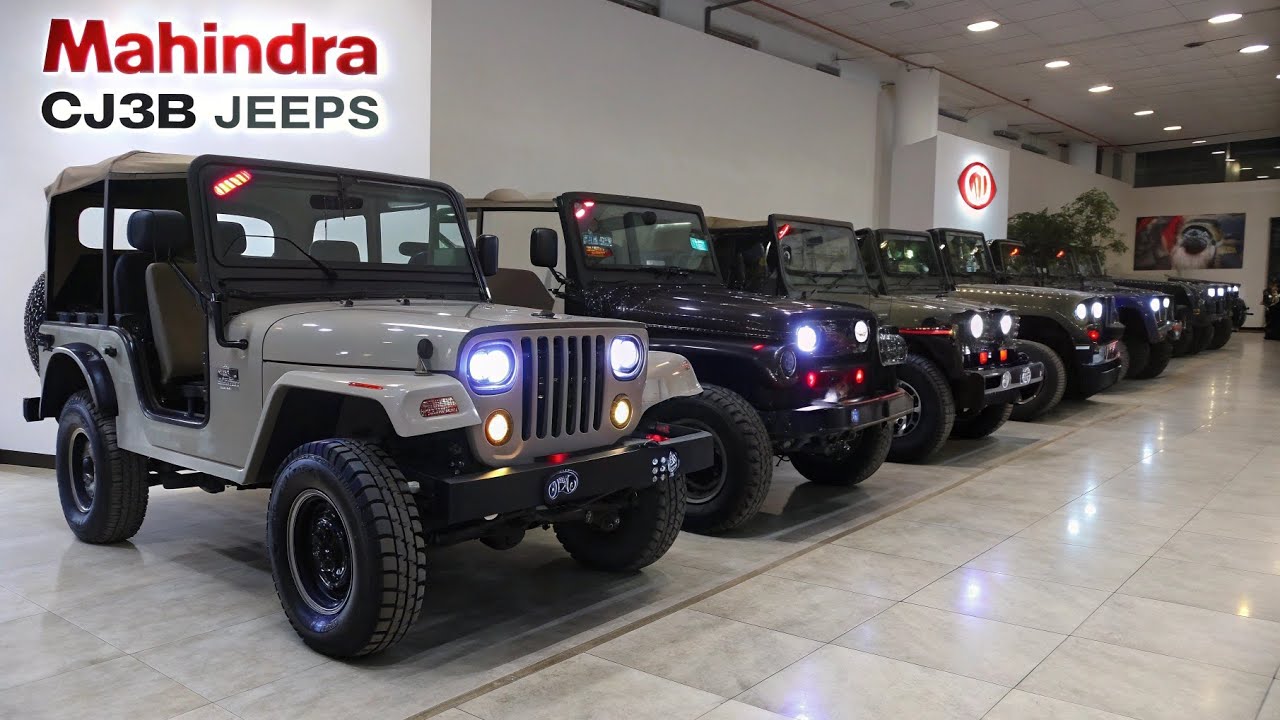 NEW 2026 Mahindra CJ3B Jeep REBORN 😱 Classic Look with Modern Power | Price & Features Revealed!