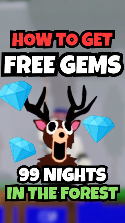 Secret Way to Get FREE Gems! 💎 Fishing Update – 99 Nights in the Forest
