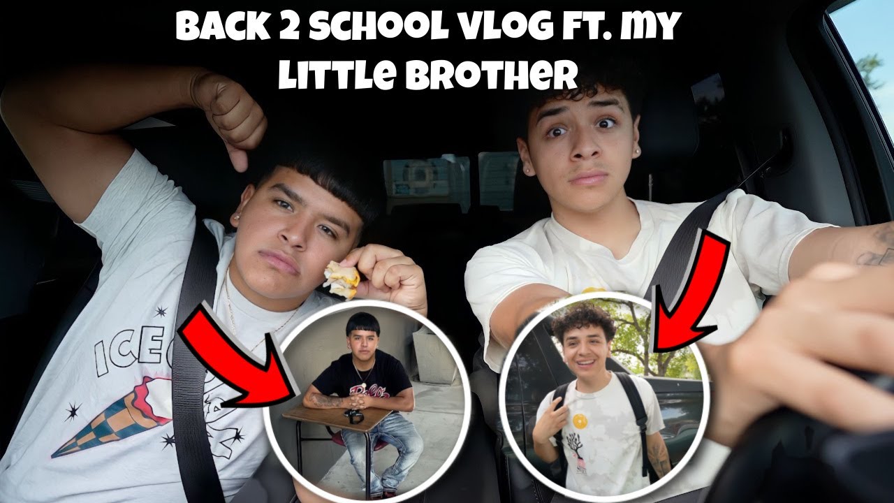 DRIVING TO OUR FIRST DAY OF HIGH SCHOOL | Vlog, drive with us, mukbang