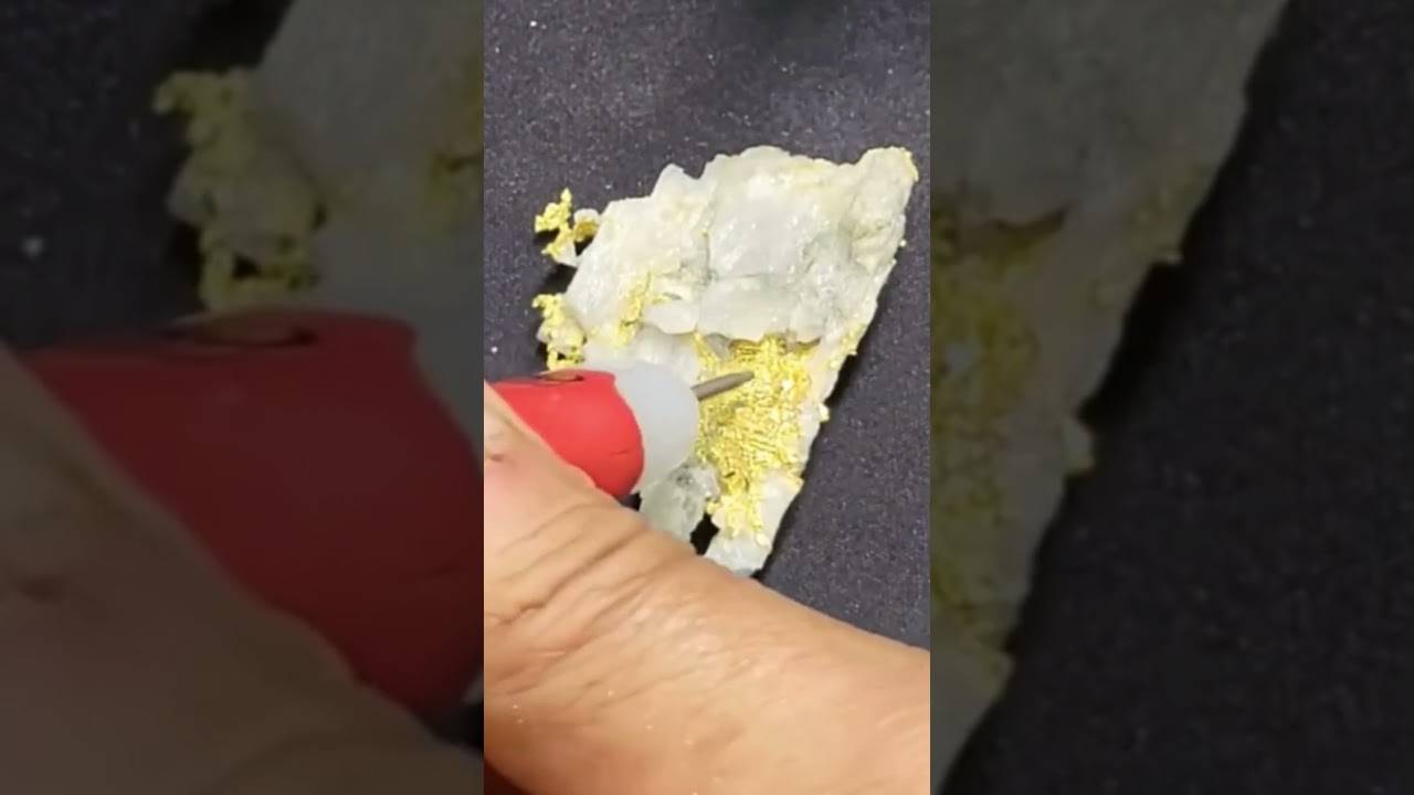 Checking Gold Continuity Before Removing Quartz 
