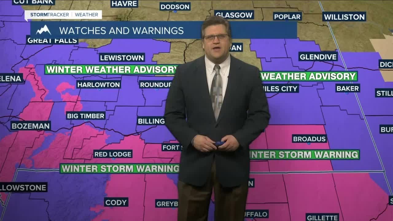 Q2 Billings Area Weather: Snow and blowing snow - YouTube