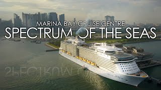 Royal Caribbean Spectrum of the Seas @ Marina Bay Cruise Centre, Singapore (4K)