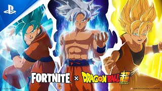 Fortnite x Dragon Ball - Cinematic Trailer | PS5 \& PS4 Games