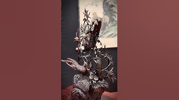 #shorts tượng uyên ương chim trĩ trúc #reviewtuonggodocdao #tuonggodocdao #dogodocdao