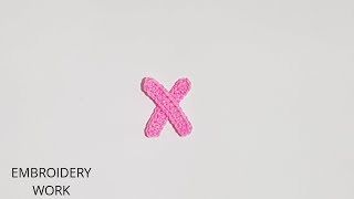 How To Make Crochet Amigurumi  Small letter X Tutorial English Free Pattern For Beginner's screenshot 3
