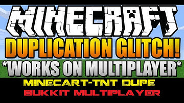 Minecraft 1.8.9 DUPE GLITCH ( WORKS ON BUKKIT, MULTIPLAYER )