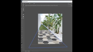 How to remove grass floor and install tiles in Photoshop