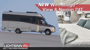 Introducing the New Winnebago View and Navion 24T - Class C Diesel Motorhome - LichtsinnRV.com