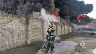 Дзержинск  | Пожар В Промзоне | Горит Склад C Химикатами