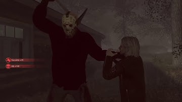 Friday the 13th Gameplay Part III Jason Voorhees Weapon Swap Pick Axe Bots No Survivors